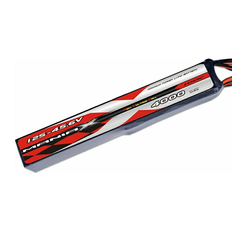 12S-45,6V 4000mAh 100C Stick Lipo baterie