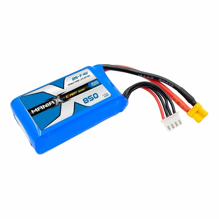 2S-7,4V 850mAh 45C Lipo baterie