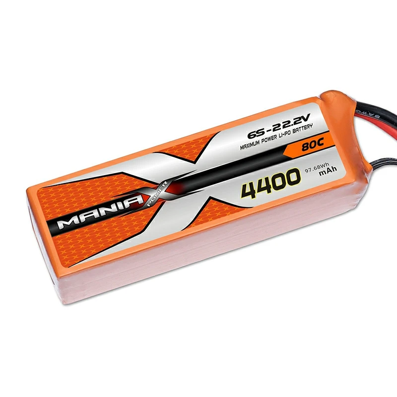 6S-22,2V 4400mAh 80C Lipo baterie