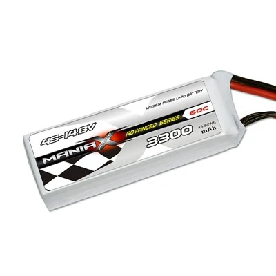 ManiaX 4S-14,8V 3300mAh 60C Lipo baterie